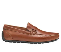 Men's Johnston and Murphy Beck Leather Bit Slip-On Shoes