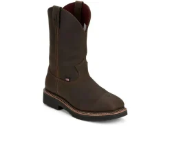 Men's Justin Boots Billings Steel Toe H2 Cowboy Boots