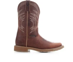 Men's Justin Boots Daywork Pecan ST Cowboy Boots