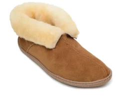Men's Minnetonka Sheepskin Ankle Boots