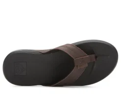Men's Reef Cushion Bounce Phantom Leather Flip-Flops