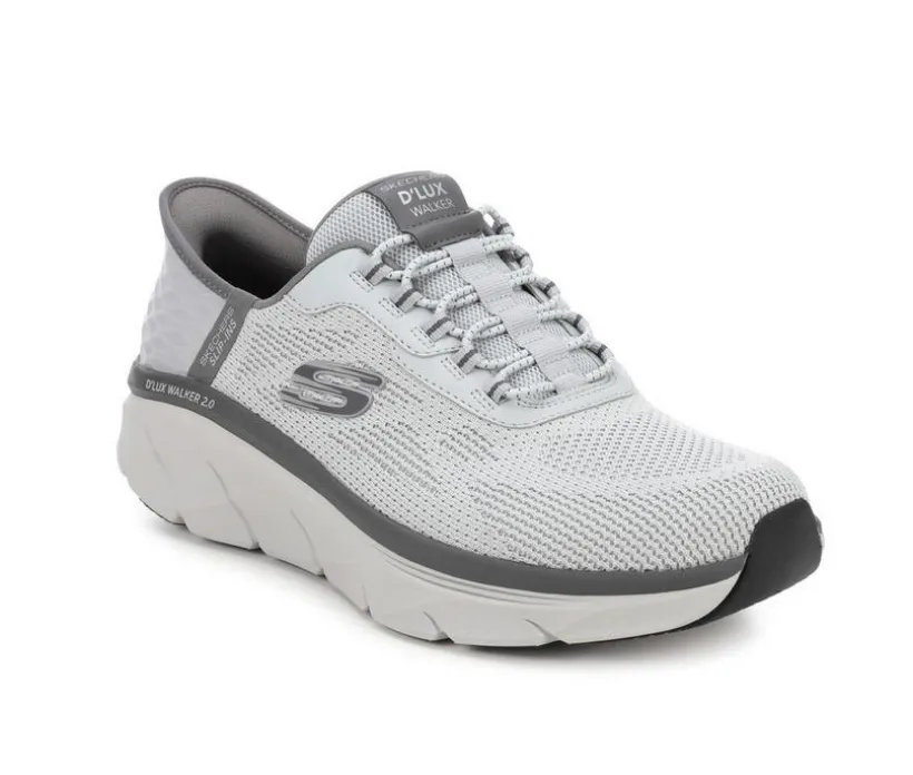 Men's Skechers 232446 D'Lux Walker 2.0 Slip-In Rezinate Walking Shoes