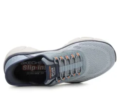 Men's Skechers 232446 D'Lux Walker 2.0 Slip-In Rezinate Walking Shoes