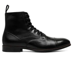 Men's Stacy Adams Henry Cap Toe Lace Boot Dress Shoes