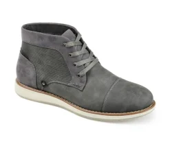 Men's Vance Co. Austin Wide Lace Up Boots