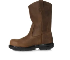 Men's Wolverine Wellington 10 In Steel Toe 4707 Work Boots