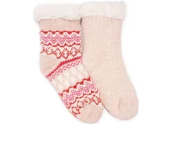 MUK LUKS 2 Pack Chenille Cabin Sock