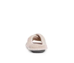 MUK LUKS Ada Micro Chenille Criss Cross Slippers