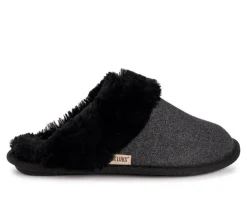 MUK LUKS Angled Sparkle Scruff Slippers