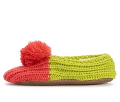 MUK LUKS Ballerina Slippers