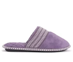 MUK LUKS Cathy Micro Chenille Closed Toe Slipper