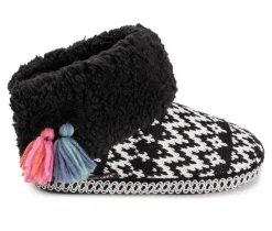 MUK LUKS Melinda Cuff Boot Slippers