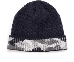MUK LUKS Men's Camo Cuff Beanie