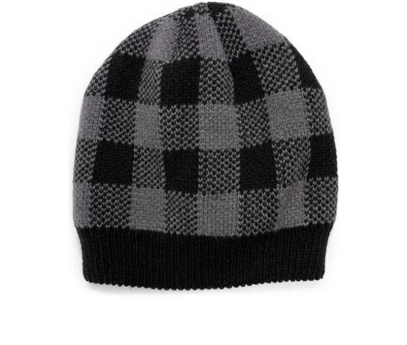 MUK LUKS Men's Print Heat Retainer Beanie