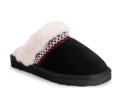 MUK LUKS Women's Dawn Suede Scuff Slippers