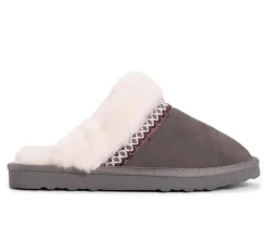 MUK LUKS Women's Dawn Suede Scuff Slippers