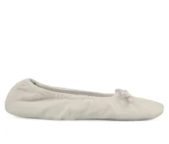 MUK LUKS Women's Stretch Satin Ballerina Slipper