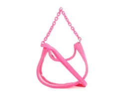 Olivia Miller Clear Crescent Handbag