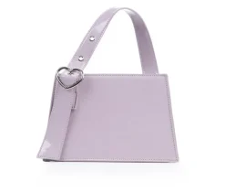 Olivia Miller Heart Assymetrical Top Handle Handbag