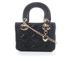 Olivia Miller Puff Quilt Top Handle Handbag