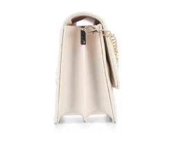 Olivia Miller Quilt Metal Latch Crossbody Handbag