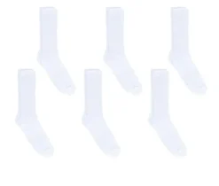 Sof Sole 6 Pair Comfort Cushioned Crew Socks