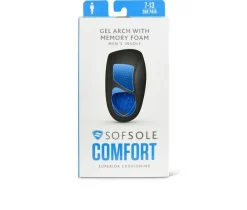 Sof Sole 3/4 Gel Arch Memory Support Insoles