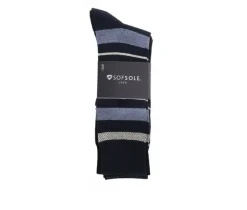 Sof Sole Men’s 3-Pack Crew Socks