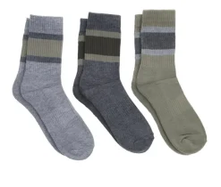 Sof Sole 3p Men's High Cut Varsity Socks
