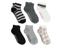 Steve Madden 6 Pack Women's Quarter Socks