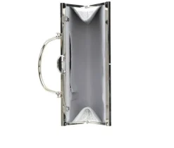 Vanessa Metal Frame Burst Bag