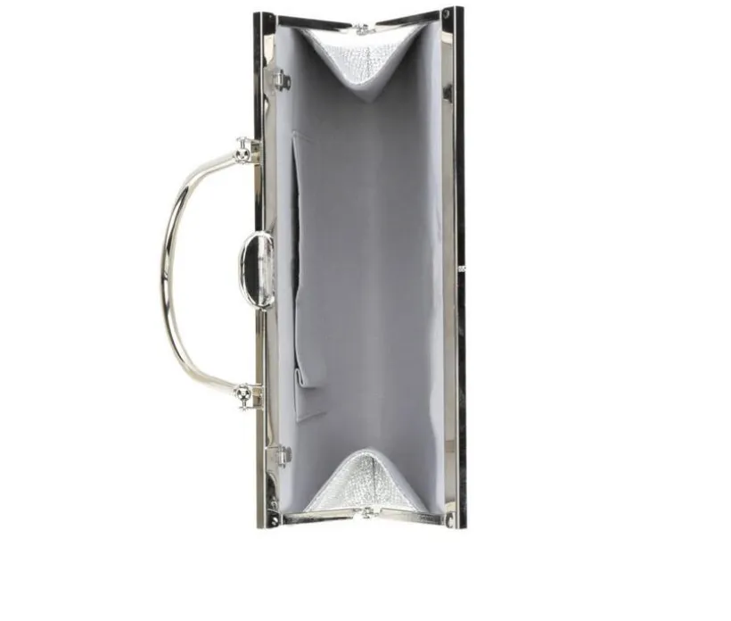 Vanessa Metal Frame Burst Bag