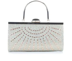 Vanessa Metal Frame Burst Bag
