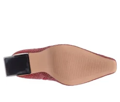 Women's Ashley Kahen Glam Heeled Booties