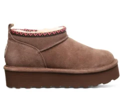 Women's Bearpaw Retro Super Short Deco Platform Winter Booties