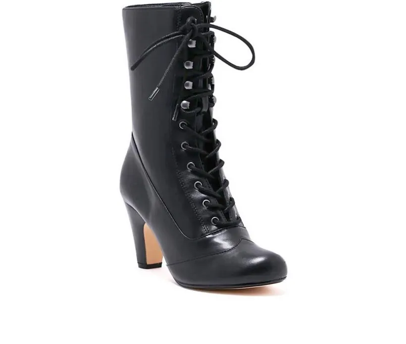 Women's Chelsea Crew Claire Lace Up Mid Calf Booties