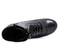 Women's Chelsea Crew Claire Lace Up Mid Calf Booties