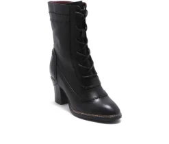 Women's Chelsea Crew Glimpse Mid Calf Lace Up Heeled Boots