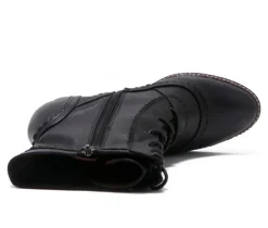 Women's Chelsea Crew Glimpse Mid Calf Lace Up Heeled Boots