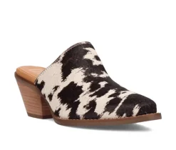 Women's Dingo Boot Calico Heeled Mules