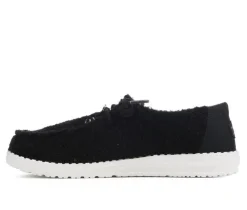 Women's HEYDUDE Wendy Black Cat