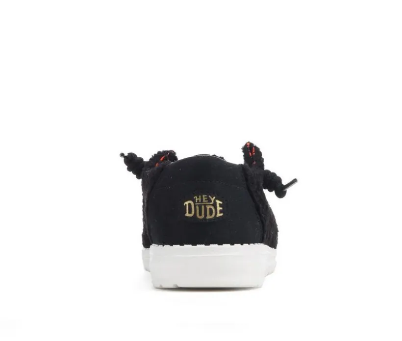 Women's HEYDUDE Wendy Black Cat