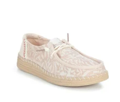 Women's HEYDUDE Wendy Espadrille Retro Palm Casual Shoes