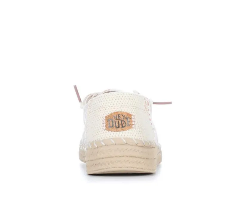 Women's HEYDUDE Wendy Espadrille Retro Palm Casual Shoes