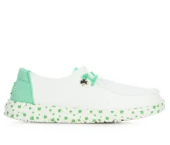 Women's HEYDUDE Wendy Shamrock Charm Casual Shoes