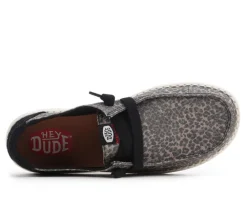 Women's HEYDUDE Wendy Sparkle Leopard