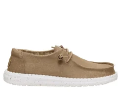 Women's HEYDUDE Wendy Stretch Canvas Casual Shoes