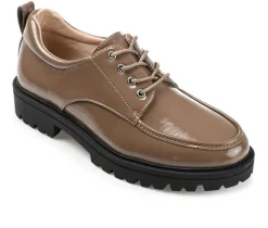 Women's Journee Collection Zina Lugged Oxfords