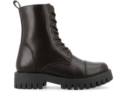 Women's Journee Collection Aaley Combat Boots