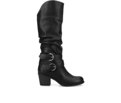 Women's Journee Collection Late Wide Calf Knee High Boots